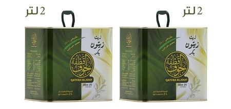 زيت زيتون 4 لتر بكر عصرة أولى على البارد