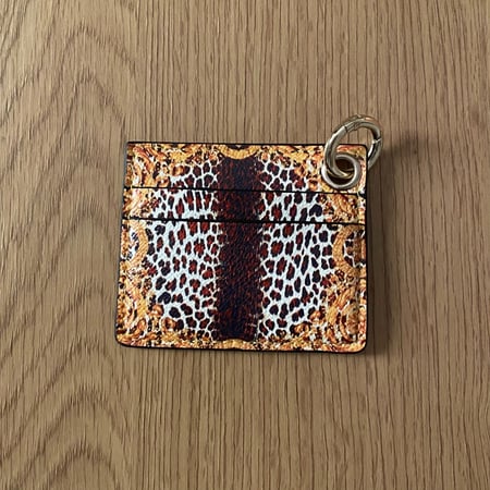 Tiger print Cardholder