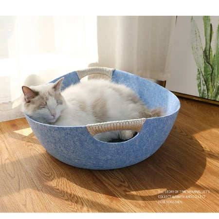 cat house وسادة كهف السلاحف الناعمة