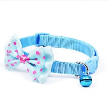 فيونكة منقطة مع جرس