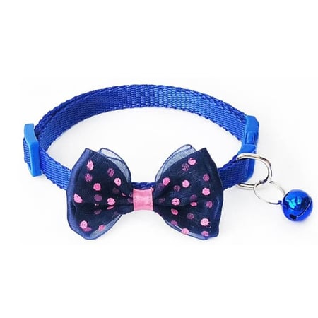 فيونكة منقطة مع جرس