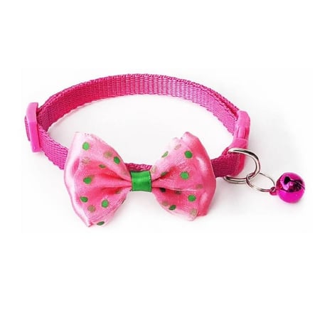 فيونكة منقطة مع جرس