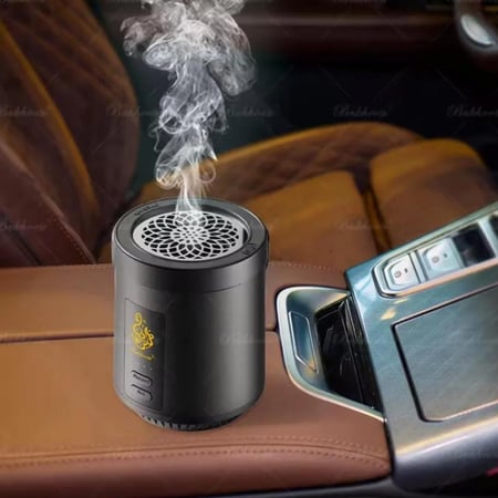 مبخرة إلكترونية محمولة للاستخدام مع الفحم والعود