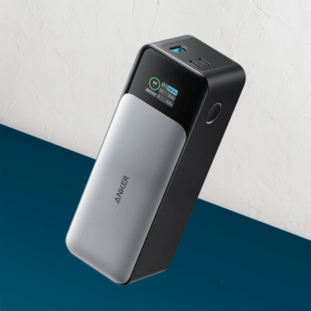 باور بانك انكر جان برايم 24000 ملي امبير بي دي بقوة 140 واط 3 مخارج - اسود