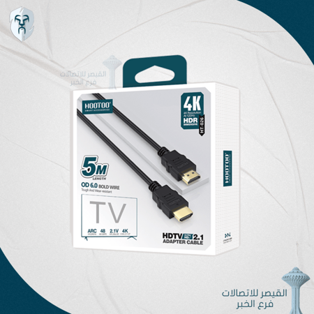 كيبل HDMI بطول 5 متر من HOOTOO