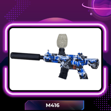 رشاش M416 اضائة واقعيه عند الطلق
