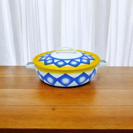 بادية غضار بغطاء (أزرق)