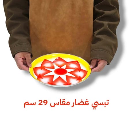 تبسي غضار احمر ثقيل