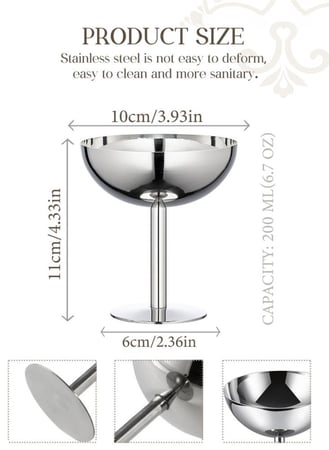 كاس حلاء استيل ايسكريم