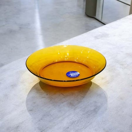 صحن عميق  عسلي  19.5 سم