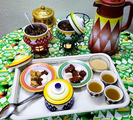 صحن ميلامين غضار عميق أحمر