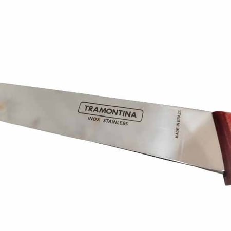 سكين برازيلي ترامونتينا يد خشب
