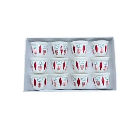 فنجان قهوة كويتي احمر