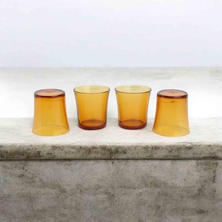 كاس شاي فرنسي عسلي 4 حبة