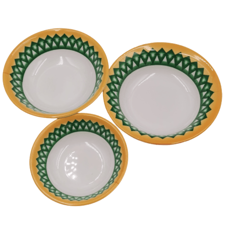 بادية ميلامين غضار أخضر