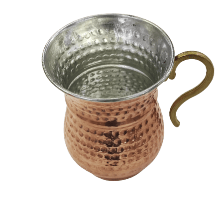 كوب نحاس بيد تركي
