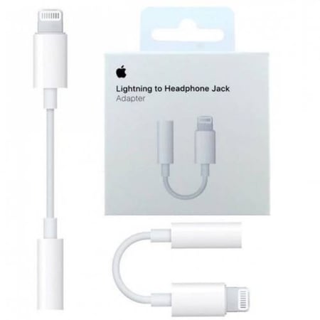 وصلة آبل لايتنينق إلى AUX - ابيض