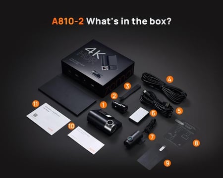 داش كام 4K شاومي A810