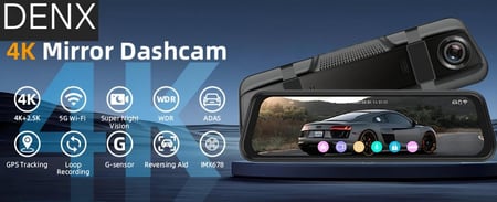 كاميرا مرايه DENX بالعربي