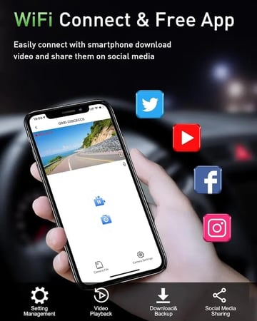 كاميرا داش كام من شركة JAC