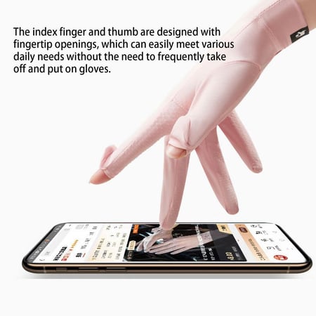 قفازات واقيه من الشمس للنساء