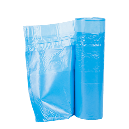 اكياس نفايات رول 10 جالون زرقاء