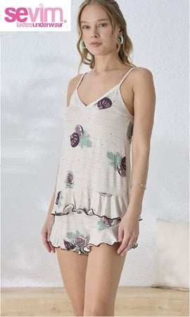 بيجامة بيت - تركي - موديل 14438