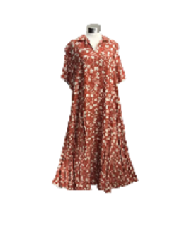 قميص بيت كلوش ريون - موديل 24637 - 1