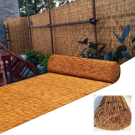 سياج الخيزران الطبيعي