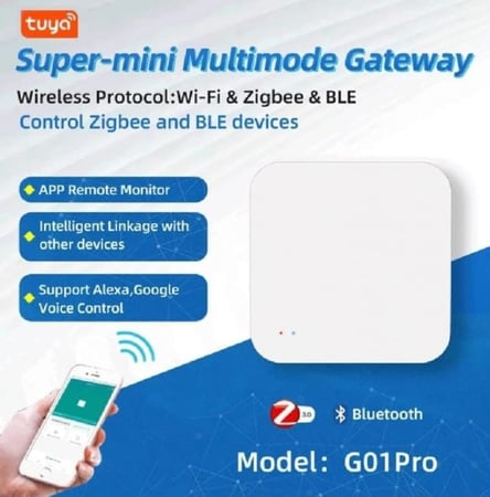 بوابة ذكية نوع  zigbee   او wif zigbee