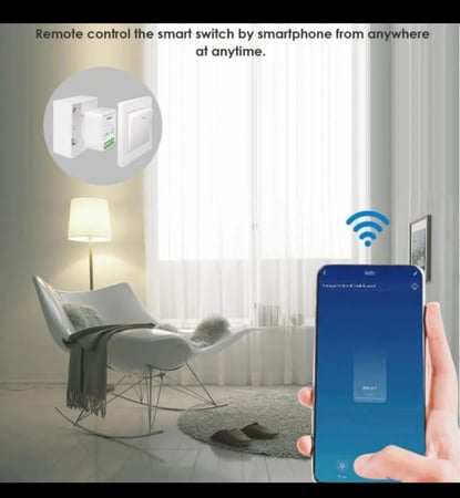 تحويل مفاتيح الانارة إلى ذكية للتحكم بالجوال