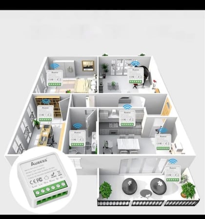 تحويل مفاتيح الانارة إلى ذكية للتحكم بالجوال