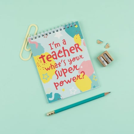 دفتر سلك ملاحظات teacher