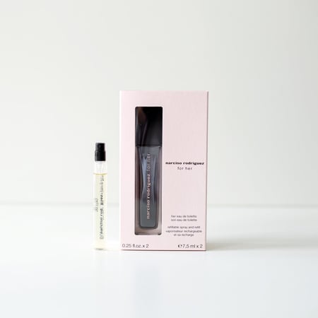 طقم عطر  نارسيسو فور هير تواليت 2 في 1 - بخاخ