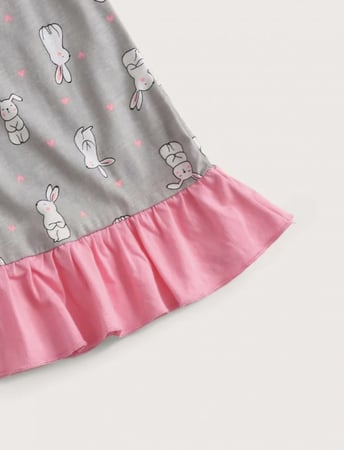 روب اطفال مكشكش ارنب