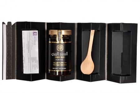 عسل زهرة حبة البركة الطبيعي الفاخر