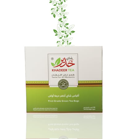 شاي خدير (شاي اخضر) 100 خيط