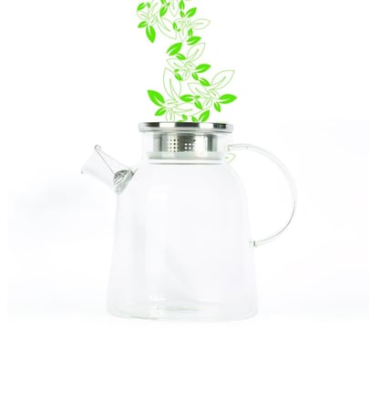 ابريق شاهي غطاء استيل