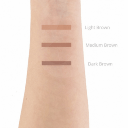 قلم الحواجب الثنائي من ريفلوشن - بني غامق