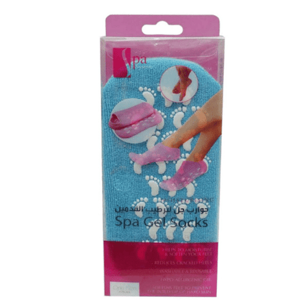 جوارب جل مرطبه لعلاد تشققات القدمين من سبا سيستم