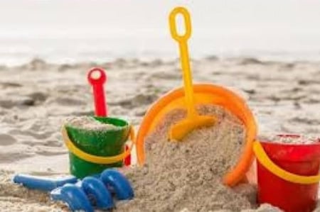 رمل طبي طبيعي للعب جاف