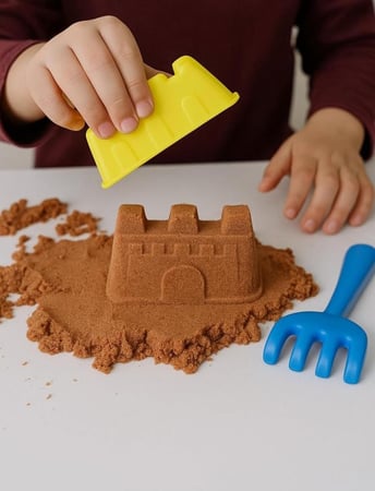 رمل طبي طبيعي للعب