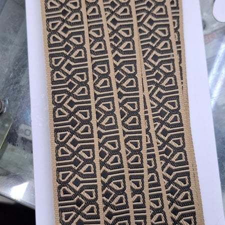 كلف سدو بدويه لون رملي عرض ٣ سم