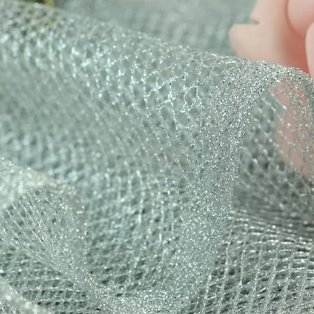 جيبون قصب ذهبي فضي عرض 150 سم