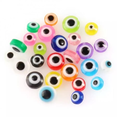 خرز شكل عيون الوان رائعه