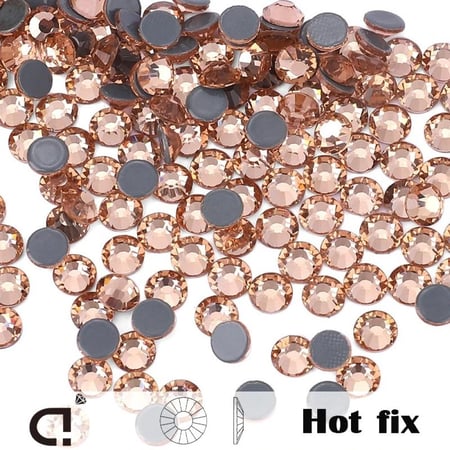 كريستال حبات لاصق بالكوي او بالغراء  صيني اصلي