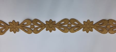 كلف قصب ذهبي 4 cm المتر