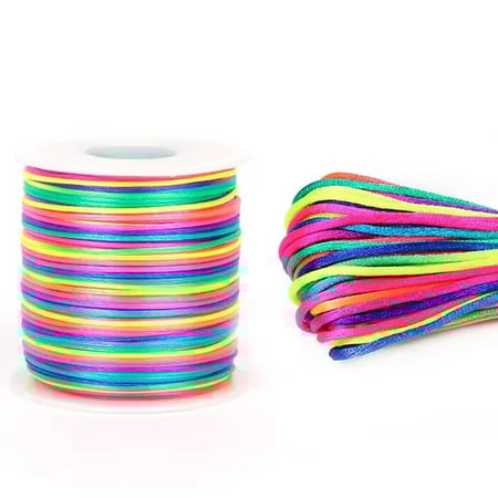 قيطان اكسسوارات حرير ساتان مقاس 2 ملي