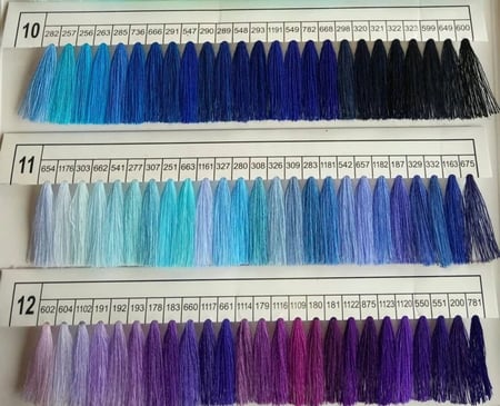 خيوط بوليتسر خياطه مكر الوان