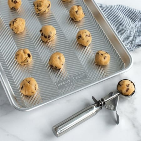 ملعة ايس كريم مقاس 52 استيل